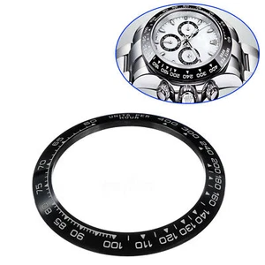 Black White Ceramic Bezel Insert Fits For Rolex Daytona Watch Panda USA - Picture 1 of 7