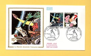 FDC 1988 - Communication By French Comic Strip .... (Ref. 4487) - Picture 1 of 2