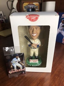  2001 Alex Rodriguez Donruss Class of 2001 Bobble Head & Card..#1395/2000