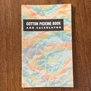 1964 Cotton Gin Cotton Picking Book and Calculator - Bild 1 von 7