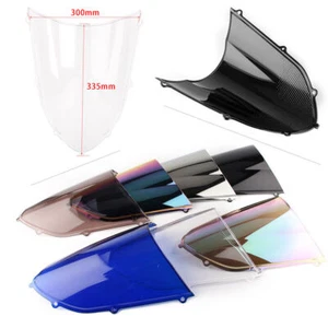 Motorcycle Front Windshield Windscreen Protection For Kawasaki Ninja ZX10R 04-05 - Picture 1 of 19