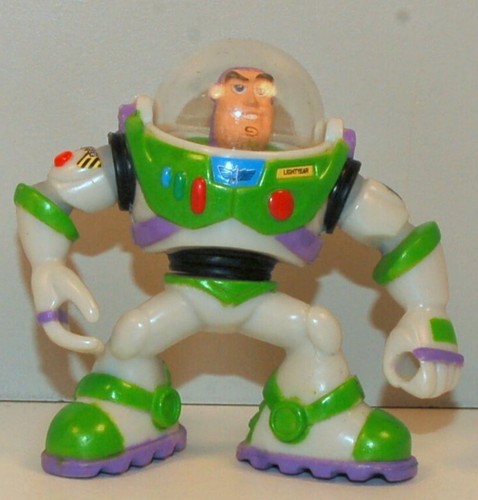 VINTAGE 2002 Buzz Lightyear Size 2.75 Mini Action Figure Disney Pixar ...