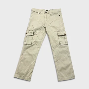 G Star Raw Pants Mens 32x27 Beige Originals Straight Leg Utility Cargo Trouser - Picture 1 of 13