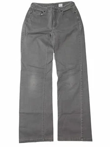 Talbots graue Jeans Denim gerade bestickt Gr. 4 Hose Stretch - Bild 1 von 7