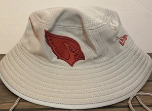 New Era On Field NFL Arizona Cardinals Bucket Size S/M Hat NEW* Grey - Picture 1 of 4