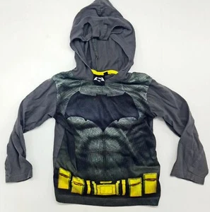 Great Batman Long Sleeve Hoodie Shirt Size 104 - Picture 1 of 2
