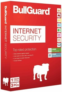 BullGuard Antivirus Internet Security 2022, 1 Year 3 Devices, license via email
