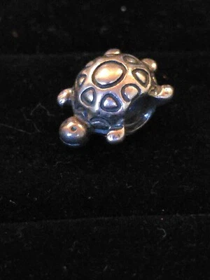 Retired PANDORA TURTLE #790158 Sea Beach Vacation Charm Sterling Silver Ale - Image 1 of 4