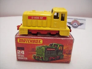 Matchbox Superfast, Nr.24, Shunter Diesel, 1978, Amarillo, (Hecho en Inglaterra) - Imagen 1 de 5