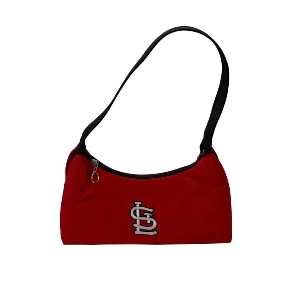 Bolso Cartera Cardinal St Louis Rojo Azul Negro MVF MLB Béisbol Foto 1 de 4