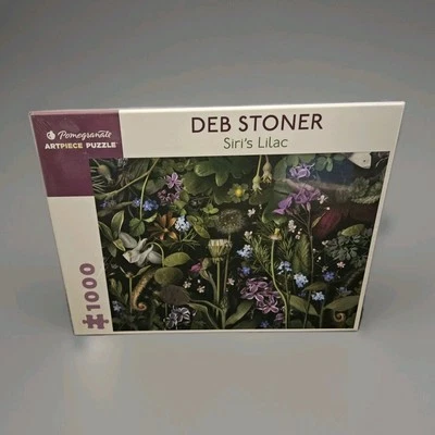 Pomegranate Artpiece Deb Stoner Siri's Lilac 1000 Piece Jigsaw Puzzle - NEW - Image 1 of 4