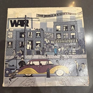 War - The World Is A Ghetto - Vinyl 1972 Far Out Productions - Damaged-Scratched - Picture 1 of 20