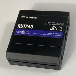 Teltonika RUT240 4G LTE Router Model RUT24001U000 No antenna No Power Supply - Picture 1 of 3