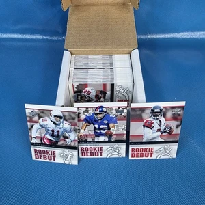 Juego de cartas base completo debut novato NFL Upper Deck 2005 # 1-100 - casi nuevo casi como nuevo - Imagen 1 de 7