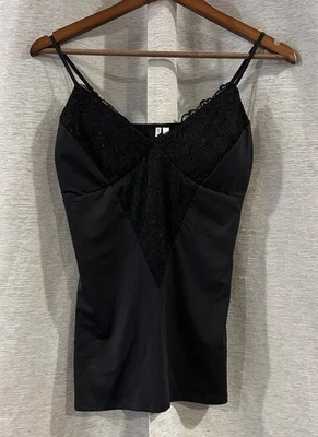 Babydoll de seda Studio Y Y2K cami top caprichoso talla mediana Foto 1 de 4