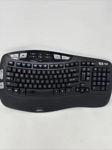 Klawiatura bezprzewodowa Logitech K350 Y-RBN90 czarna, bez odbiornika - Zdjęcie 1 z 9