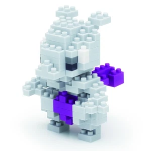 nanoblock NBPM006 Pokemon Mewtwo, Colourful - Picture 1 of 3