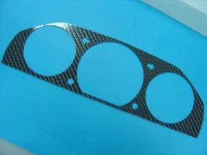 CARBON FIBER CLUSTER DASH PANEL TRIM FOR 1985-1995 MERCEDES BENZ W124 E-CLASS - Picture 1 of 5