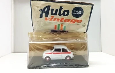 Fiat Nuova 500 Sport 1959 Centauria Auto Vintage Collection 1:24 Nuovo #86 - Immagine 1 di 4