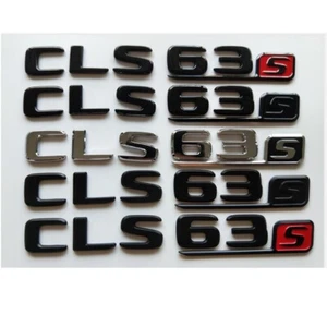 Trunk Letters Number CLS63s Emblems for Mercedes Benz CLS63 AMG Badge - Picture 1 of 12