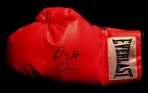DWIGHT MUHAMMAD QWAI AUTOGRAPHED SIGNED EVERLAST BOXING GLOVE - Picture 1 of 5