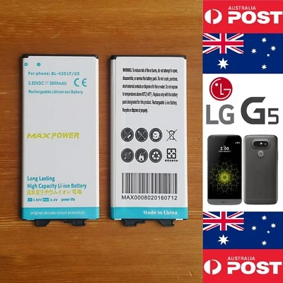 Batería de Alta Capacidad LG G5 MAXPOWER BL-42D1F 3600mAh Buena Calidad Vendedor Local Foto 1 de 4