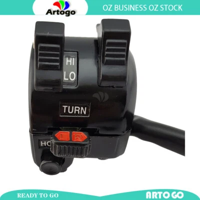 Bloque de luces de interruptor 7/8" mano izquierda indicadores para Yamaha DT 250 IT TT XT 600 WR Foto 1 de 3