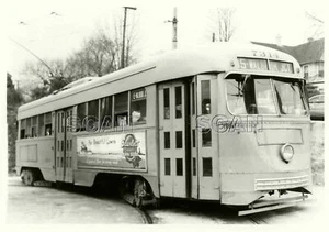 OD410 RP 1960s BALTIMORE TRANSIT CO CAR #7314 WALBROOK JCT SIGN - Picture 1 of 1