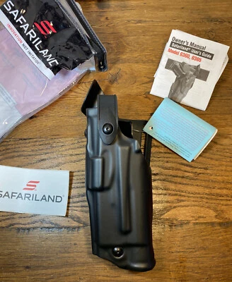 Safariland 6360 ALS/SLS Lev-3 LH Duty Holster GLOCK 20 21 GEN 1-4 + LIGHT - LEFT - Image 1 of 4