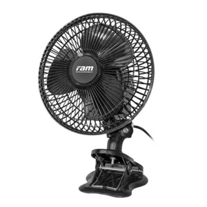RAM Clip-Ventilator 20 W mit Schwenkfunktion Ventilator oszillierend Umluft - Picture 1 of 2