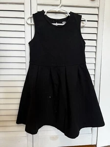 OLD NAVY Kids Girls Toddler Size 5T Dress Sleeveless Black Fit and Flare - Picture 1 of 8