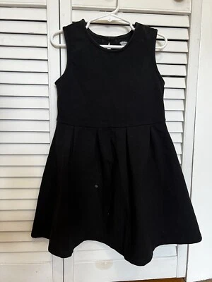 Vestido OLD NAVY Niños Niñas Niño Pequeño Talla 5T Sin Mangas Negro Ajuste y Acampanado Foto 1 de 4