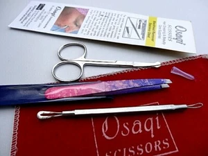 Blackhead Remover/Pimple Extractors /Durable + Tweezers+Nose Ear Scissors - Bild 1 von 11
