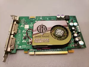 Nvidia BFG P456 GeForce 7600GT OC Overclocked 256MB PCIe Video Graphics Card - Picture 1 of 3
