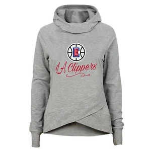 Outerstuff NBA Youth Girls Los Angeles Clippers The Bridge Funnel Neck Hoodie - Picture 1 of 5