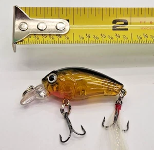 Señuelo duro para pesca de crankbait duro DORADO NEGRO - Imagen 1 de 2