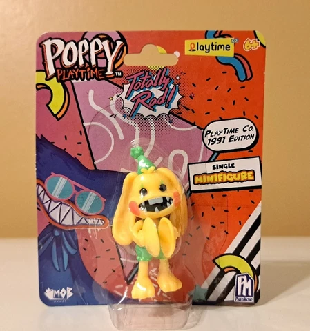 Poppy Playtime collectable Mini Figure Bunzo Bunny NISP Factory Sealed Cover