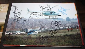 WOODSTOCK 1969 SIGNED CLASSIC 12X18 BY 12 ARTIST - Picture 1 of 1