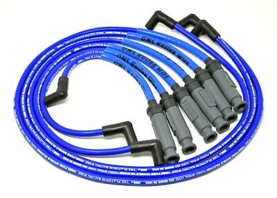 GM 3.8L OHV 99-09 High Performance 10 mm Blue Spark Plug Wire Set 48307B - Image 1 of 2
