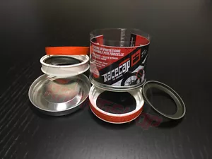Racecap Doble Kit Rasca Barro Horquillas KTM 125 SX 2002-2015 Negro-Naranja - Imagen 1 de 2