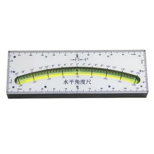 Sturdy ABS Plastic Inclinometer Slope Angle Gauge for Accurate Readings - Imagen 1 de 10