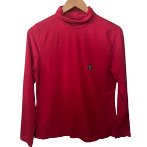 Lands' End NWT Petite Shaped Fit Rich Red Turtleneck Knit Valentine Casual MP - Picture 1 of 7