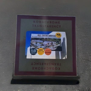 Kodachrome SLIDE | 1950-1959 Billboard AD CA Racquet & Health Club Los Angeles - Picture 1 of 2