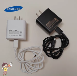 Original Samsung Galaxy 45 Watts USB-C Super Fast Charging Wall Charger + Cable - Picture 1 of 14