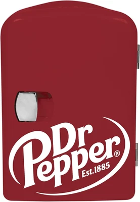 MIS135DRP DR. Pepper Mini Portable Compact Personal Fridge Cooler, 4 Liter Capac - Image 1 of 2
