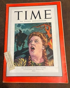 Time Pacific Overseas Edition, 1946, Nov 11, Metropolitan's Helen Traubel - Bild 1 von 2