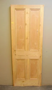 Door Doors Pine 4 Panel Internal 29" x 76 3/4" 755D (FREE UK POSTAGE) - Picture 1 of 21