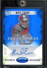 2014 Certified #NG-ME Mike Evans RC Auto /15 Tampa Bay Buccaneers Rookie Card