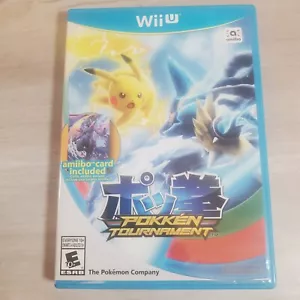 Pokken Tournament Nintendo Wii U WiU Videogioco Battle Experience Fantasy - Foto 1 di 17