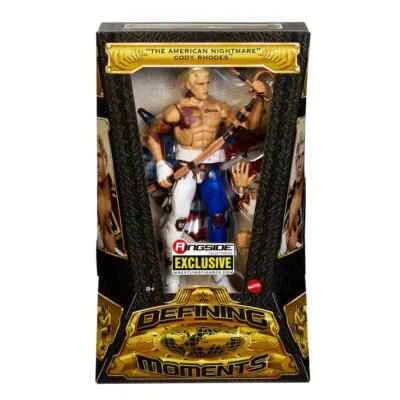 Figura de acción WWE Elite Legends Cody Rhodes Defining Moments Foto 1 de 2